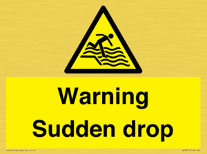 Warning Sudden drop